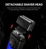 VGR Stepless Pro 3 in 1 Blue طقم ماكينات حلاقة وعناية رجالي 3 في 1 لقص الشعر، تشذيب اللحية، والحلاقة الناعمة للوجه