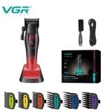VGR V-875C ماكينة قص شعر كهربائية لقص الشعر وتحديده للاستخدام المنزلي أو الاحترافي