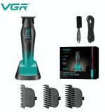 VGR V-875T ماكينة تشذيب وتحديد الشعر لتشذيب وتحديد الشعر واللحية للاستخدام الاحترافي