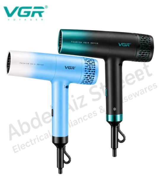 VGR V-442 مجفف شعر احترافي لتجفيف الشعر وتصفيفه للرجال والنساء استشوار