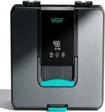 VGR V-840 صندوق تعقيم وتخزين أدوات الحلاقة والتجميل لتعقيم وتنظيم أدوات الحلاقة والتجميل مثل الماكينات والمقصات والأمشاط للاستخدام في الصالون أو المنزل