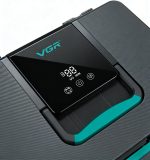 VGR V-840 صندوق تعقيم وتخزين أدوات الحلاقة والتجميل لتعقيم وتنظيم أدوات الحلاقة والتجميل مثل الماكينات والمقصات والأمشاط للاستخدام في الصالون أو المنزل