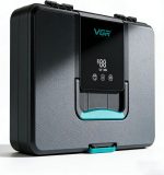 VGR V-840 صندوق تعقيم وتخزين أدوات الحلاقة والتجميل لتعقيم وتنظيم أدوات الحلاقة والتجميل مثل الماكينات والمقصات والأمشاط للاستخدام في الصالون أو المنزل