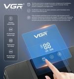 VGR V-840 صندوق تعقيم وتخزين أدوات الحلاقة والتجميل لتعقيم وتنظيم أدوات الحلاقة والتجميل مثل الماكينات والمقصات والأمشاط للاستخدام في الصالون أو المنزل