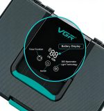 VGR V-840 صندوق تعقيم وتخزين أدوات الحلاقة والتجميل لتعقيم وتنظيم أدوات الحلاقة والتجميل مثل الماكينات والمقصات والأمشاط للاستخدام في الصالون أو المنزل