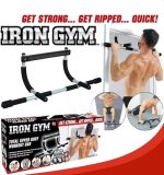 IRON GYM عقلة باب لتمارين الجزء العلوي من الجسم