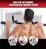 IRON GYM عقلة باب لتمارين الجزء العلوي من الجسم