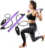 FirstFit عصا بيلاتس للمقاومة لتقوية عضلات الجسم تمارين منزلية