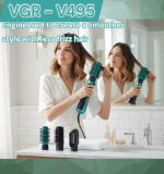 VGR فرشاة تصفيف شعر 4 في 1 برؤوس دوارة V-495
