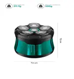 VGR ماكينة حلاقة V-373 6D للرأس الأصلع IPX6