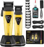 VGR طقم حلاقة احترافي سيراميك DLC V-877S2