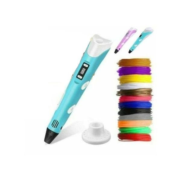 3D printing pen - قلم جرافيتي للرسم اليدوي ثلاثي الابعاد 3D للاطفال