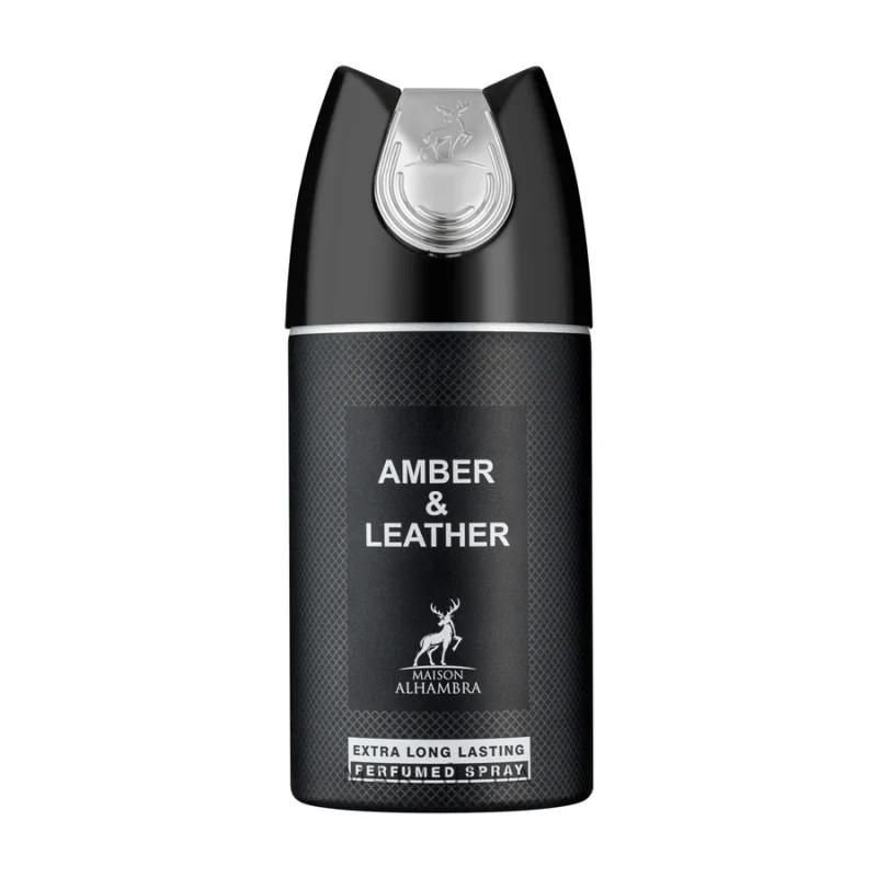 Maison Alhambra Amber & Leather body spray For Unisex - 250ml